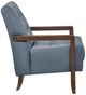 Homelegance® Crafton Blue/Walnut Accent Chair-3