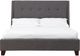 Modus Furniture Madera Dark Charcoal Full Upholstered Platform Bed-2
