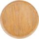 Magnussen Home® Lindon Belgian Wheat Round Pedestal Accent End Table-2