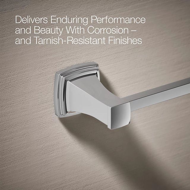KOHLER® Riff® Polished Chrome 18" Towel Bar-4