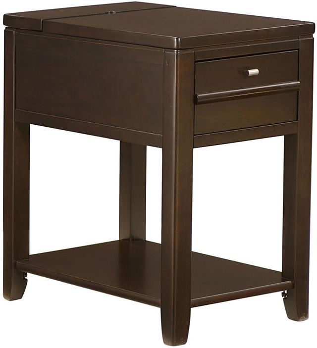 Hammary® Downtown Espresso Chairside Table-0