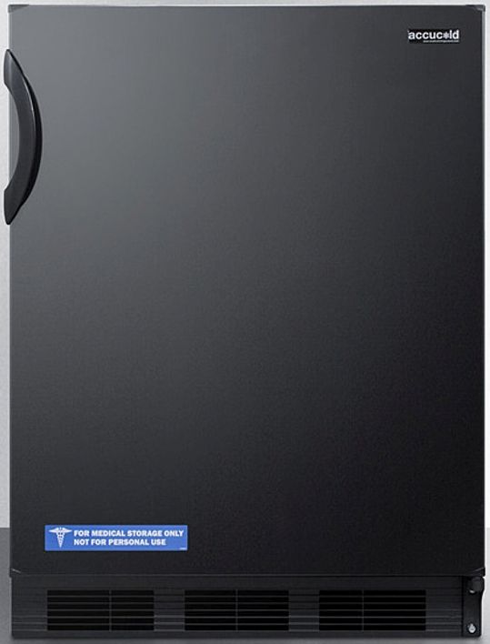 Accucold® by Summit® 24" 5.5 Cu. Ft. Black Compact Refrigerator-0