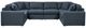 Signature Design by Ashley® Modmax 6-Piece Ink U-Shape Sectional-1