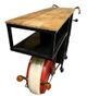 Sagebrook Home Motorcycle 39" Red Metal Wine Rack-2