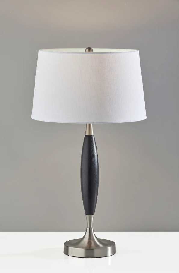 Adesso® Pinn Brushed Steel Table Lamp-1
