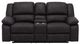 Emerald Home Navaro Black Manual Reclining Loveseat-4
