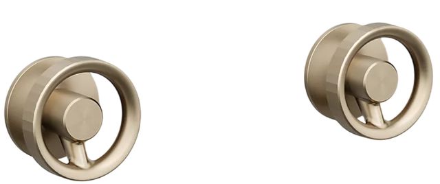 KOHLER® Components® Vibrant Brushed Bronze Bathroom Sink Faucet Industrial Handle Trim-0