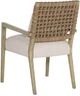Hooker® Furniture Surfrider Driftwood/Zuri Cream Dining Arm Chair-2