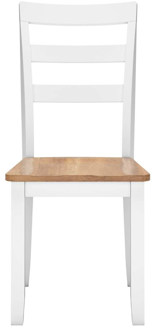 Signature Design by Ashley® Gesthaven Natural/White Dining Side Chair-1
