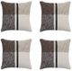 Signature Design by Ashley® Adrielton 4-Piece Black/Brown/Tan Pillow Set-0
