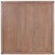 Porter International Designs Lowell Brown Square Coffee Table-2
