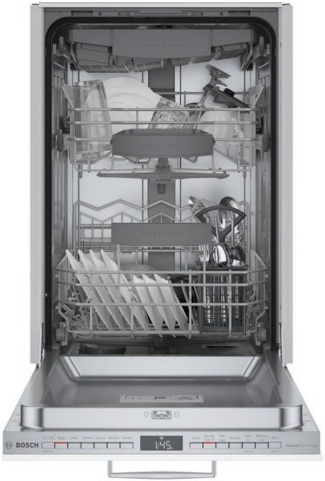Bosch® 800 Series 18" Panel Ready Top Control Built In Dishwasher-1