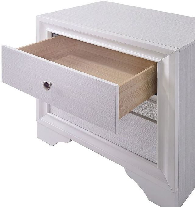 Furniture of America® Chrissy White Nightstand-2