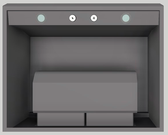 Vent-A-Hood® 36" Gunsmoke Wall Hood-2