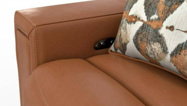 Catnapper® Arezzo Whiskey Leather Power Reclining Sofa with Power Headrest-2