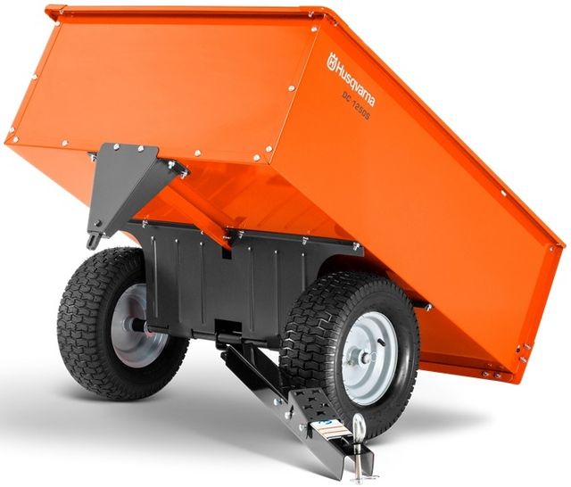 Husqvarna® 16 Cu. Ft. Steel Swivel Dump Cart-1
