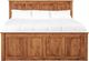 Archbold Furniture Customizable Shaker King Chest Panel Storage Bed-1