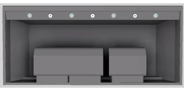 Vent-A-Hood® 54" Gunsmoke Wall Mounted Range Hood-3