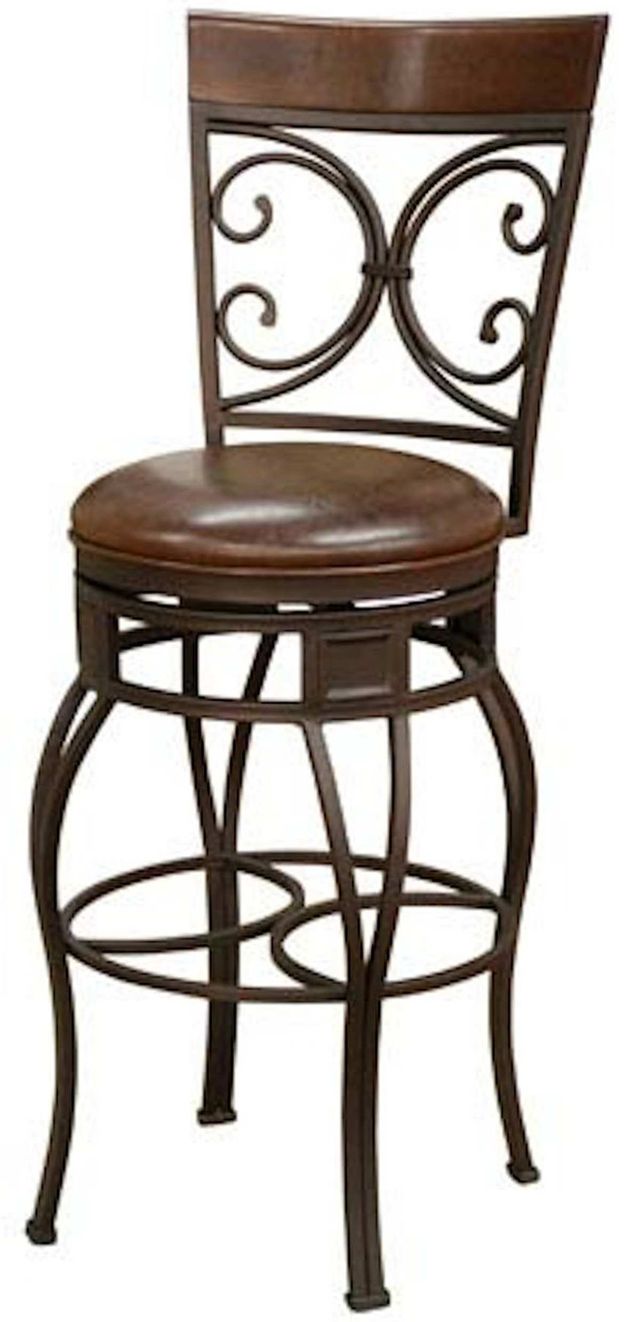 American Heritage Billiards Treviso Pepper Extra Tall Stool-0
