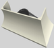 Vent-A-Hood® Designer Series 60" Biscuit Wall Mounted Range Hood-4