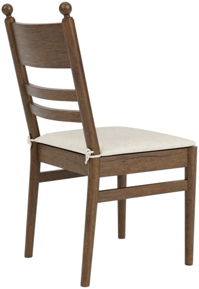 Riverside Furniture Calhoun 2-Piece Whiskey Oak Ladderback Side Chair Set-4