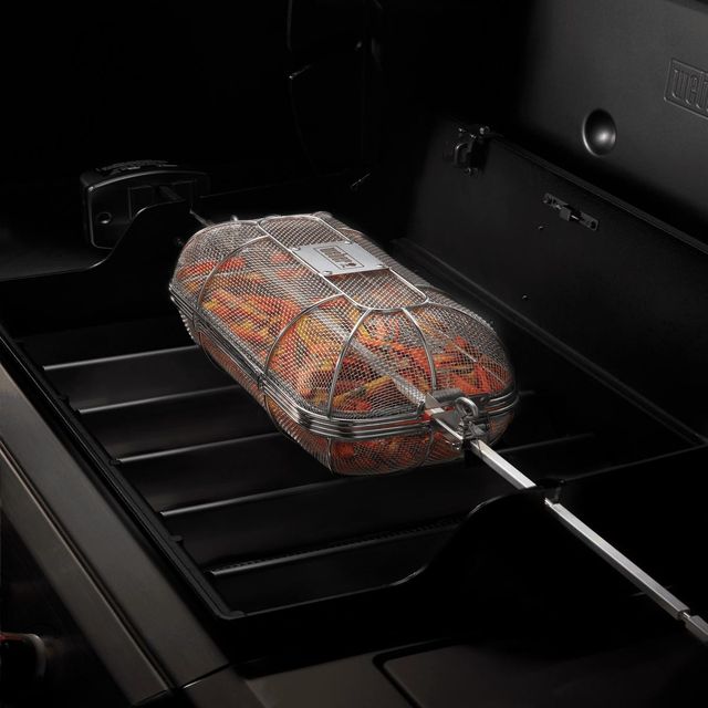 Weber® Weber Crafted Stainless Steel Rotisserie Crisping Basket-4