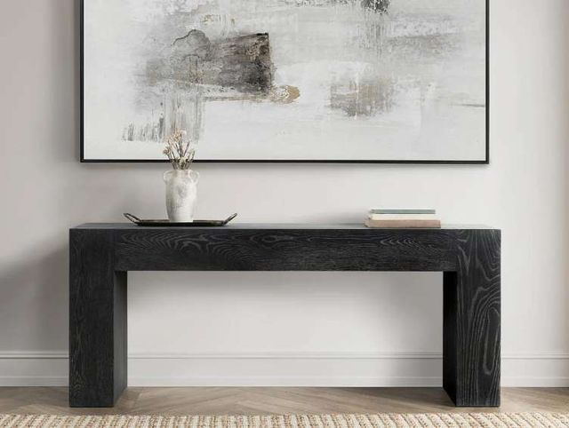 Classic Home Bristol Black Console Table-1