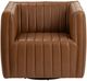 Crestview Collection Huxley Brown Swivel Accent Chair-2