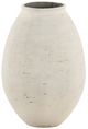 Dovetail Furniture Charon Antique White Cement Outdoor Vase-0