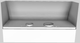 Vent-A-Hood® 54" White Wall Mounted Range Hood-4