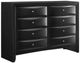 Elements International Emily Black Dresser-0