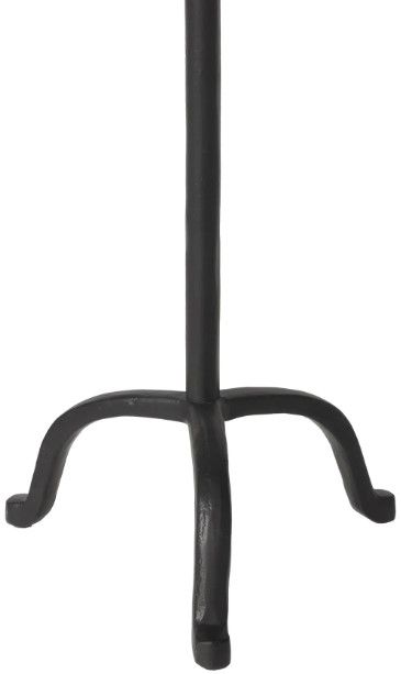 Renwil® Anika Matte Black Candle Holder-2