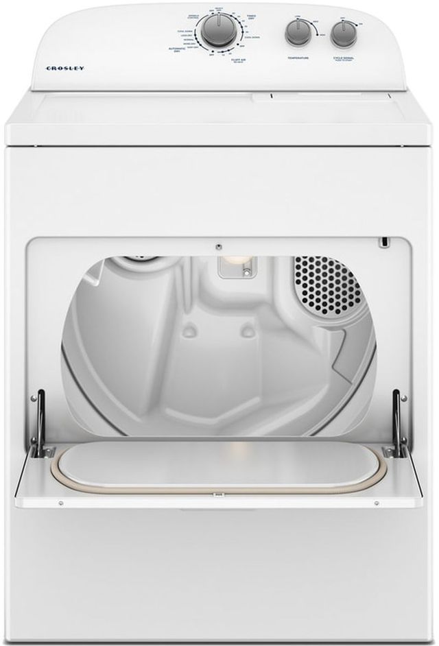 Crosley® 7.0 Cu. Ft. White Front Load Electric Dryer-2