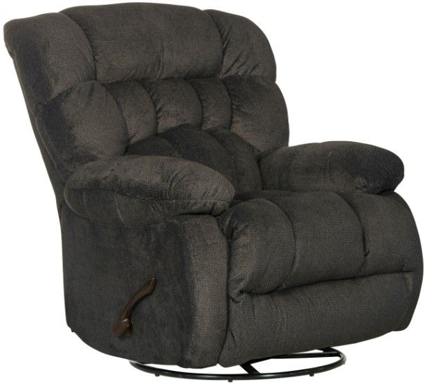 Catnapper® Daly Cobblestone Chaise Swivel Glider Recliner-0