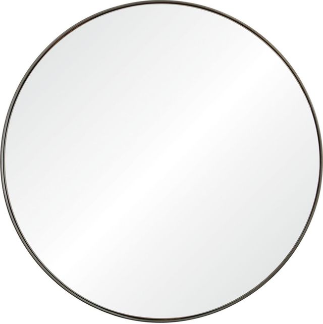 Renwil® Lester Antique Brushed Silver Wall Mirror-0