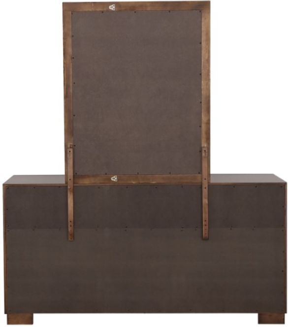 Coaster® Jessica Cappuccino Dresser and Mirror-3
