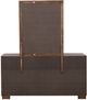 Coaster® Jessica Cappuccino Dresser and Mirror-3