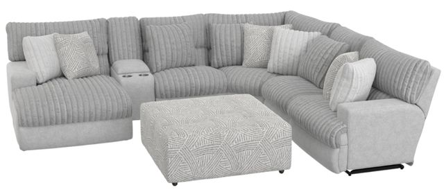 Catnapper® Abraxas 7-Piece Moonstruck U-Shape Power Reclining Sectional with Console-2