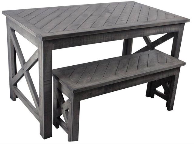 American Heartland Manufacturing Rustic Crossboard Table-2
