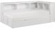 Homelegance® Galen White Youth Twin Corner Platform Storage Bookcase Bed-0