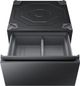 Samsung Bespoke 27" Brushed Black Laundry Pedestal-1
