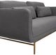 Armen Living Lilou Gray Sofa -4