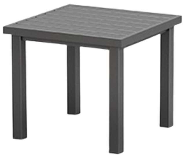 Homecrest™ Outdoor Living Customizable Latitude Aluminum Square Outdoor End Table-0