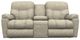 La-Z-Boy® Morrison Stucco Power Reclining Loveseat with Console, Headrest, and Lumbar-1