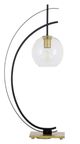 YHD Black Dome Hanging One Light Table Lamp-0