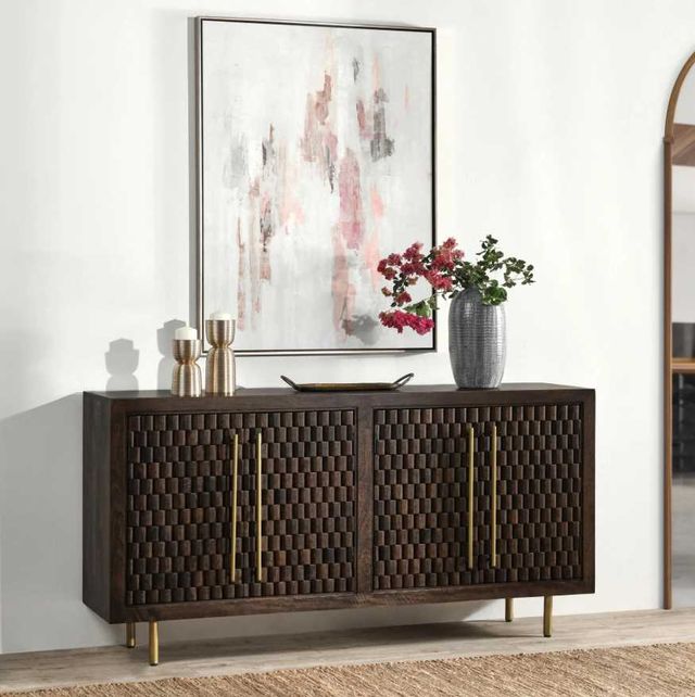 Classic Home Norwood Bark Brown Sideboard-1