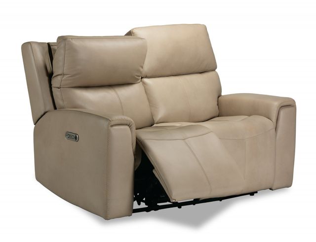 Flexsteel® Customizable Jarvis Power Reclining Loveseat with Power Headrests-2