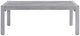 Signature Design by Ashley® Moonlight View Gray Aluminum/Stone Outdoor Cocktail Table-1