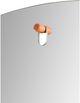 Renwil® Corbel All Glass Wall Mirror-2