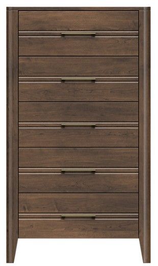 Country View Woodworking Westwood Bedroom Brown Maple 30" Chest-0